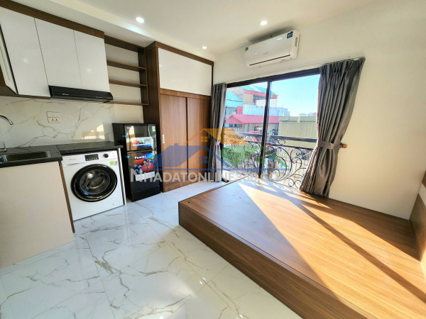 Cho thuê ccmn mới đẹp 100% thoáng sáng 203 kim ngưu, hai bà trưng