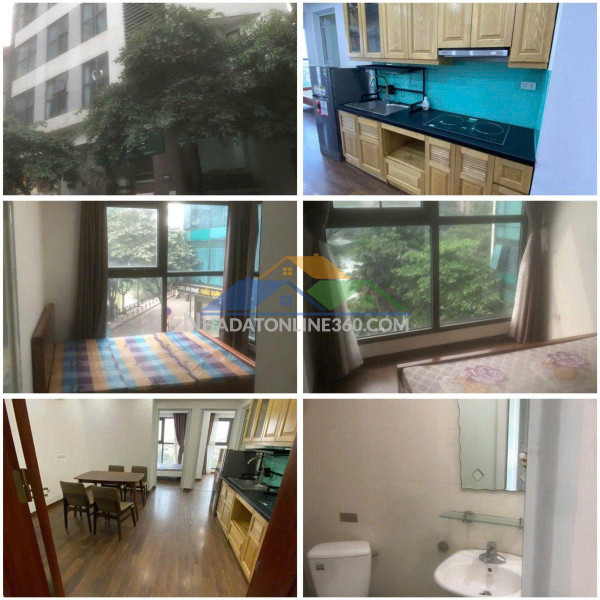 Cho thuê căn hộ 55m2, full đồ, tại số 91 hồ văn chương (ngõ...