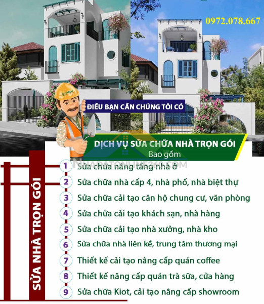 ???? báo giá nâng cấp nhà cửa – cải thiện cửa hàng ở  phường mỹ đình 1  alo 0972.078.667