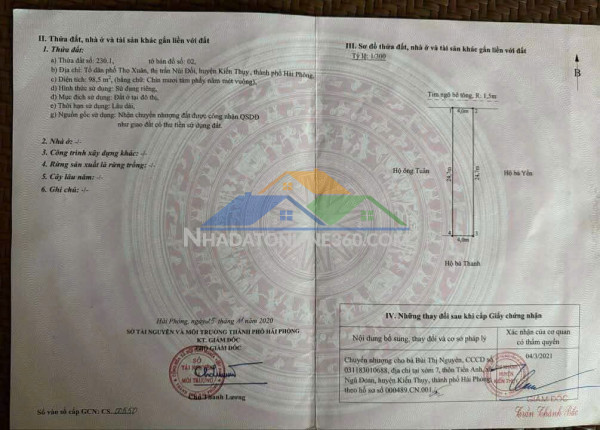 Trung tâm núi đối – 98.5m² giá rẻ 1x triệu/m²  zalo 0567 222 555