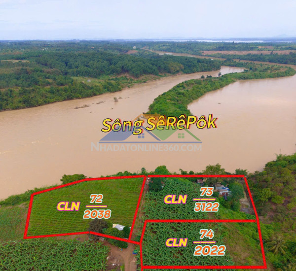 Ea tosh- krông năng- đắk lắk dt 8*48m sẵn 60m2 thổ mặt tiền đường bê tông kdc bàn cờ thông các hướng chỉ 4xxtr