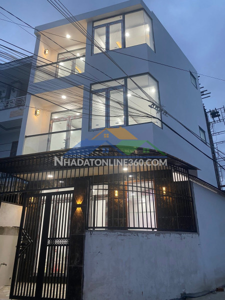 Bán nhà căn góc 2 mặt tiền 3 tầng hẻm oto phước long ngay kđt phước long