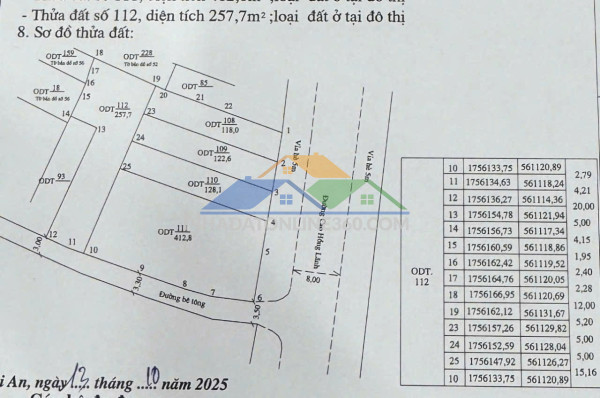 Đất đẹp  – cần bán 2 lô 93 và 112 tại số 10 cao hồng lãnh,...