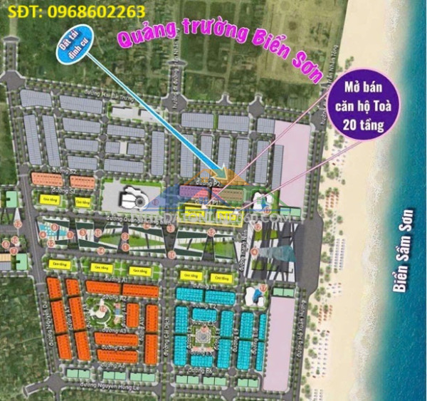 Đất đẹp – giá đầu tư - cần bán 2 lô đất 2 mặt tiền phố trung kỳ, p.trung sơn, tp sầm sơn, thanh hoá