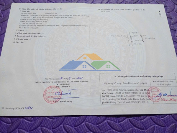 Lô đất 51,4m² – gần vinhomes dương kinh – giá chỉ 9xx triệu  zalo 0567 222 555