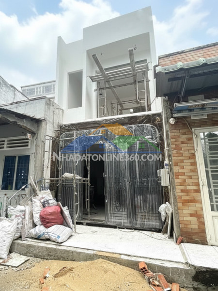 K1682 ✨ sát chợ an nhơn gv, shr, vuông, hxh, 2 tầng, 5.7x15m, 5.x tỷ