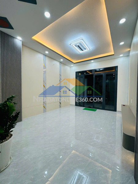 Quận 8(nhà mới ô tô) 4 lầu sân thượng 4.4x14 âu dương lân nhỉnh 8t