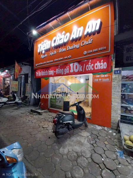 Sang nhượng cửa hàng cháo dinh dưỡng – vĩnh hưng, hà nội