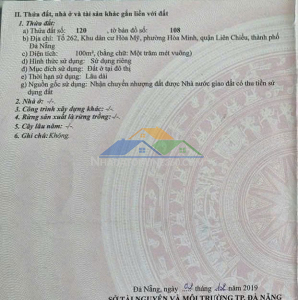 ????bán đất mt bàu vàng 5 – trung tâm hòa khánh, liên chiểu