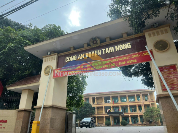 Lô đất hiếm trung tâm tam nông, phú thọ – pháp lý rõ ràng –...