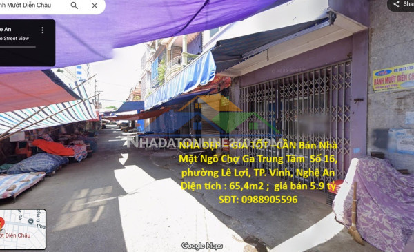 Nhà đẹp – giá tốt –cần bán nhà mặt ngõ chợ ga trung tâm ...