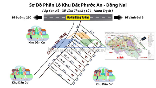 Cơ hội đầu tư đất nền khu dân cư nhơn trạch với giá f0 - đón đầu cầu phú mỹ 2 và cầu cát lái.