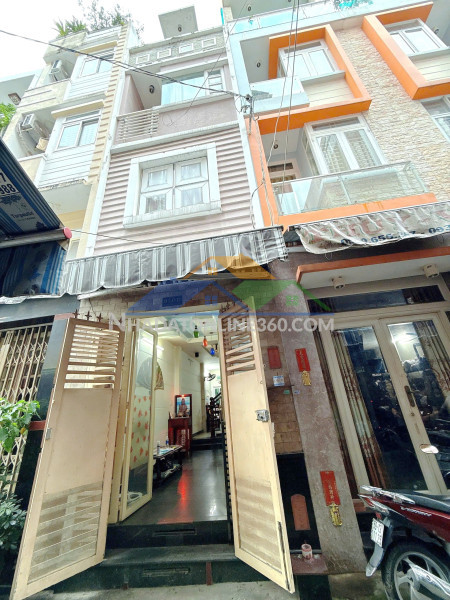 Nhà 2lầu+st hẻm 4m hưng phú p.chánh hưng (p10q8)