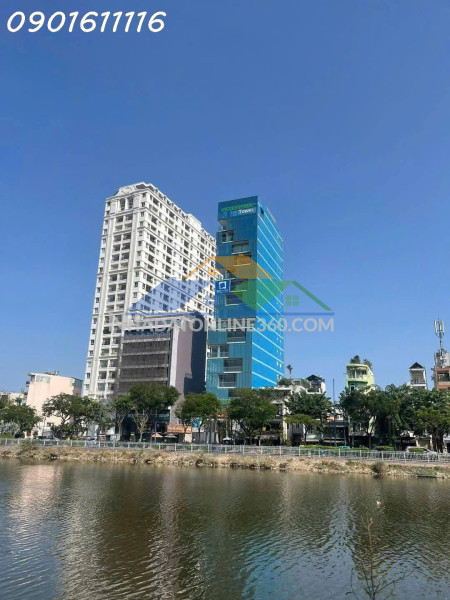 Bán tòa nhà 18 tầng góc 3 mặt tiền kinh doanh đường bến vân đồn quận 4 - doanh thu 2,8 tỷ/tháng