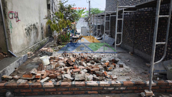 65,8m2 đất ở đô thị tại thị trấn quốc oai, hà nội. diện tích nhỏ, 2 mặt tiền