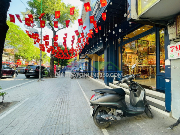 ???? mặt phố đặng tiến đông, mặt hồ hoàng cầu 55m2 5t view hồ, ở và kd, chỉ 36 tỷ ????