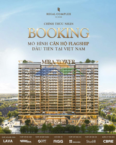 Mở bán toà mỉa tower - dự án regal complex đà nẵng. giảm 100tr cho khách hàng đặt booking sớm