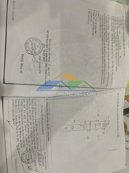 Chính chủ cần bán đất tặng nhà - mặt tiền tổ 6 phường trà bá, tp pleiku - gia lai