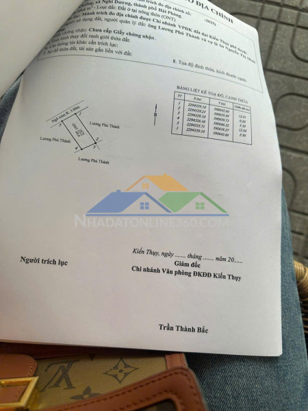 1,x tỷ – lô đất ngũ phúc gần kcn  ô tô vào đất  thanh khoản cao  zalo 0567 222 555