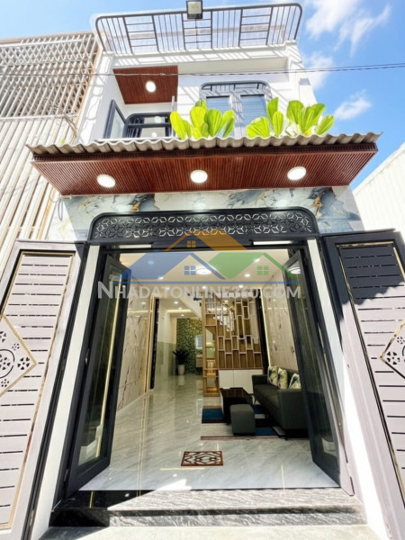 T1729 ???????? giảm 150tr! nhà lô góc quang trung gò vấp, shr, hxh, 4 tầng, 5.7x18m, 9.x tỷ