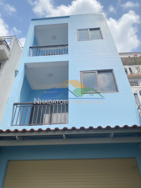 H1728 ???? giảm 610tr! sát chợ hạnh thông tây, shr, vuông, hxh, 3 tầng, 4x15m, 7.x tỷ