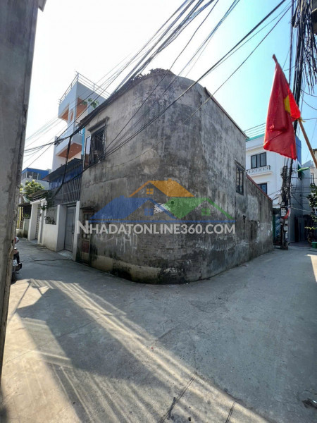 Bán đất tặng nhà c4 tại lũng hoa – lô góc 3 mặt ngõ, dân cư đông đúc