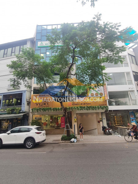 ???? tòa văn phòng vip mặt phố hoàng cầu, đống đa, 216m2 8t mt...