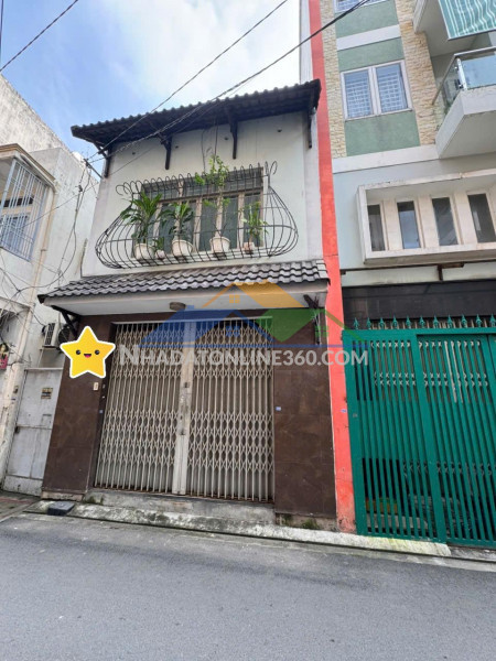 **bán nhà hxh nguyễn bặc ** phường 3 tân bình; 6 x 16 - chợ pvh