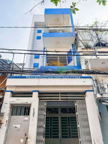 Mặt tiền 10m - kinh doanh - đa ngành nghề - phan văn trị - bình thạnh - siêu hiếm - 4 tầng - 6pn lớn - giá 9.7 tỷ - tl