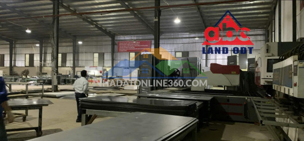 Bán nhà xưởng khung thép kiên cố pháp lý đầy đủ thuận lợi đầu tư sx lâu dài