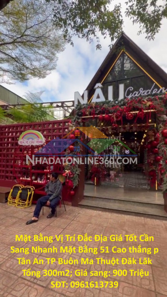 Mặt bằng vị trí đắc địa giá tốt cần sang nhanh mặt bằng...