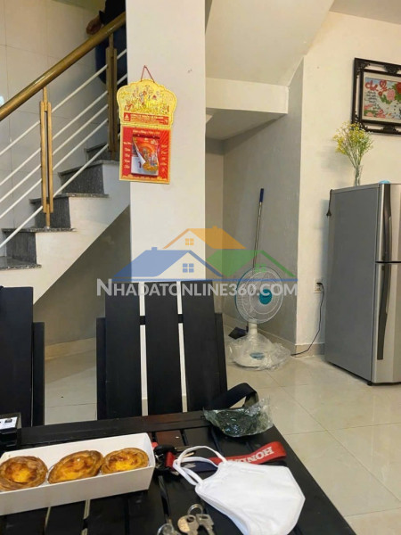 ♪ nhà kiệt 2.5m thẳng tắp ra hùng vương gần big c, 42m2, 2 tầng, 3.25 tỷ