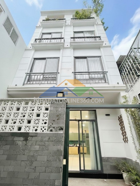 H1770 ???? sát ngã tư hàng xanh, shr, nở hậu, 4 tầng, 5.1x9.3m, 7.x tỷ