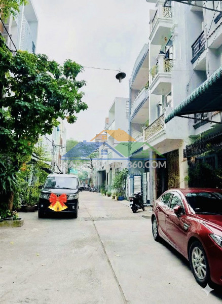 Gần chợ tân hương – nhà 4 tầng đường 10m thông – 64m nở hậu nhỉnh 9