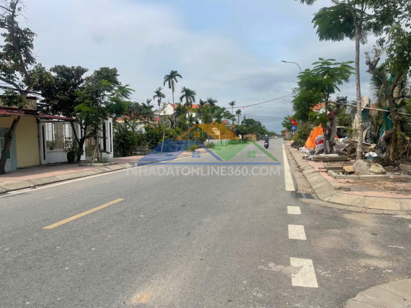 Mặt đường lô góc thượng đức nam đồ sơn giá 3,x tỷ – trục chính 22m hiếm quỹ đất  zalo 0567 222 555