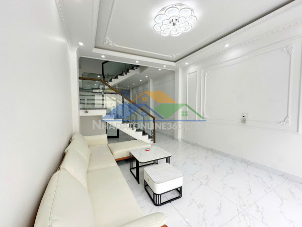 Nhà 4 tầng mặt đường trực cát - vĩnh niệm, đẹp như mới, giá 4.58 tỉ