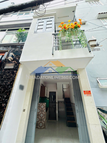 Nhà 4 tầng mới nở hậu hẻm 388 hưng phú p.chánh hưng. giá 4,98 tỷ bớt lộc