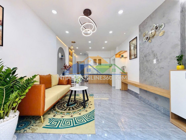 Giá rẻ, nhà mới đẹp lê văn thọ, 48m2 3pn, 5 tỷ tl 0964364745