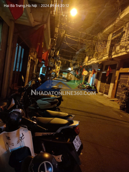 Mặt phố lo góc ô tô, kinh doanh tương mai 31m, 3 tầng 3.4m/7.4m, 13 tỷ hai bà trưng.