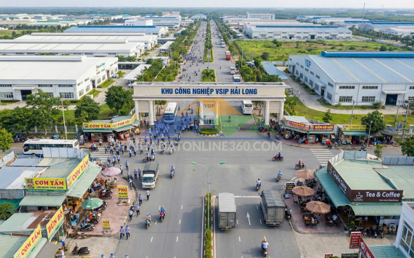 Chỉ hơn10 triệu/m2 chính chủ đất sát vsip hải long 210m2 mặt tiền 6m