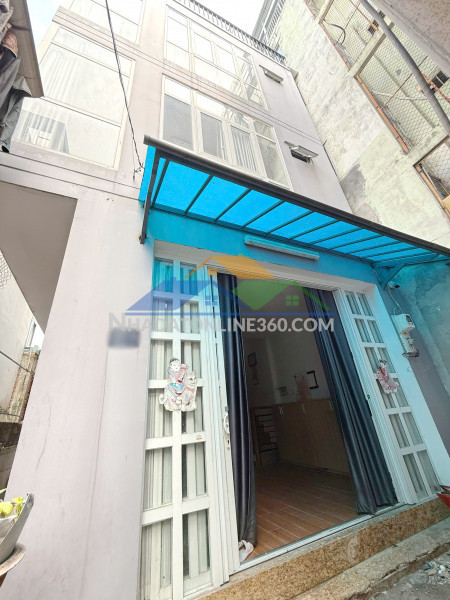 Nhà 4 tầng mới nở hậu hẻm 388 hưng phú p.chánh hưng. giá 4,98 tỷ bớt lộc