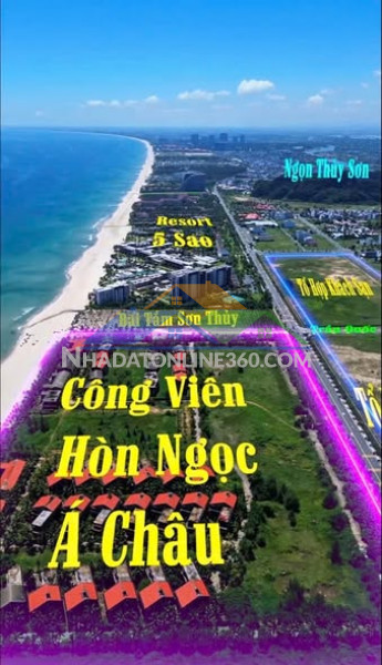 Chuyển nhượng lô đất mặt biển trường sa - đối diện hyatt resort - tp. đà nẵng