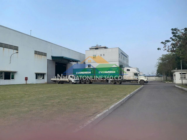 X142 chuyển nhượng toàn bộ nhà xưởng với thửa đất rộng 3ha tại kcn long thành
