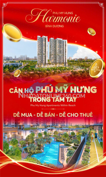 Tiến độ the harmonie phú mỹ hưng bình dương: đã san lấp, sẵn...