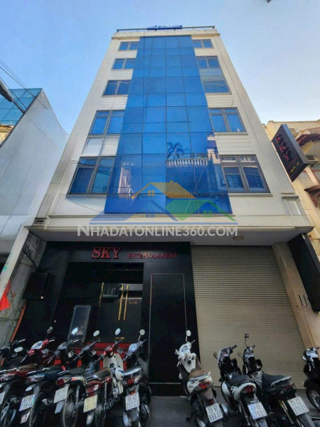 Tài chính 60 tỷ có ngay tòa văn phòng 130m2, 8 tầng thang máy, mt hơn 8m,  mặt phố vỉa hè 3m, rẻ nhất khu vực xuân đỉnh