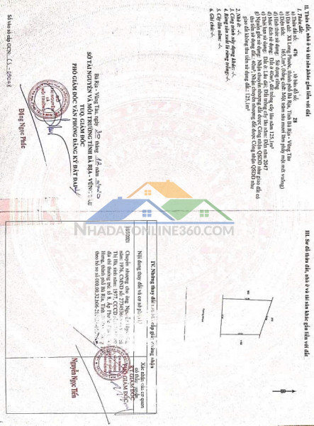 Bán lô đất chính chủ tại phường tam long -tp hồ chí minh (xã long phước -tp bà rịa cũ)