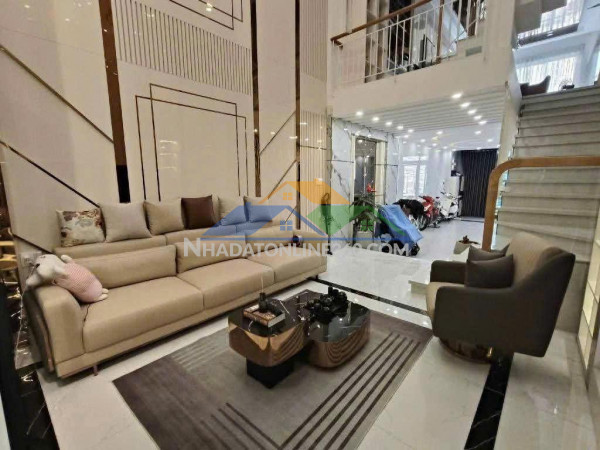 Bán nhà hxh ấp bắc, phường 13 tân bình (4x15) 5 tầng thang máy