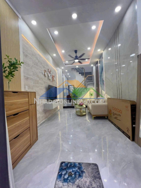 Bán nhà hẻm lạc long quân, phường 8, tân bình (3,7*12) 4 tầng mới