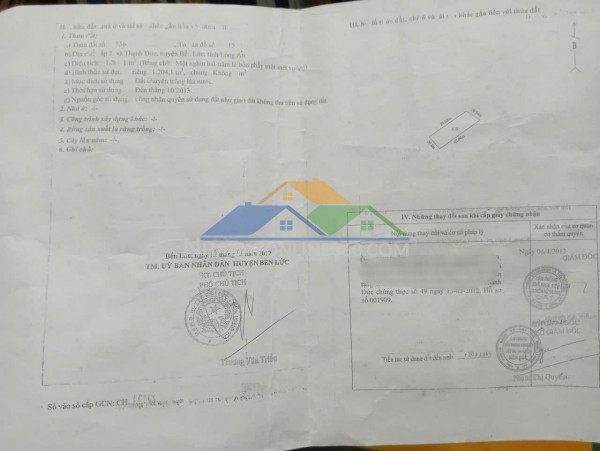 Chính chủ cần bán đất ruộng tại ấp 2 thạnh đức, xã bình...