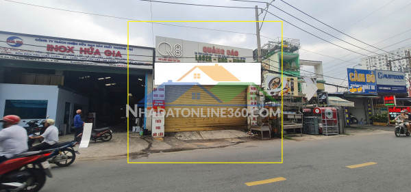 Cho thuê nhà  mặt tiền bình long 285m2 - ngang 9m - gần ngã tư bốn xã